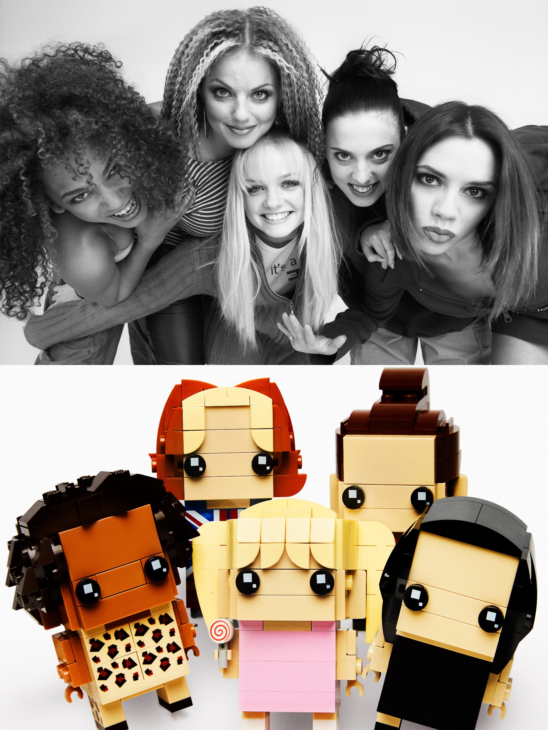 Spice Girls Brickheadz Officially Revealed Brickset